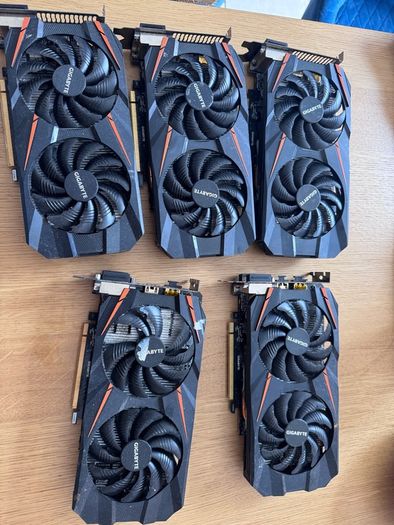 GTX 1060 x5 plus RX 560 untested GPUs