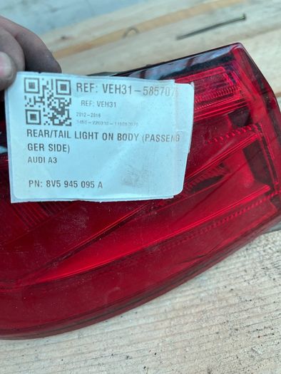 Audi a3 convertible taillights