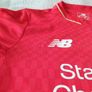 Liverpool Football Club Home Jersey 2015 to 2016 Childrens Large New Balance Image 4