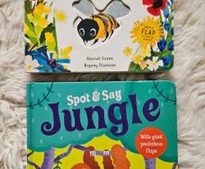 First Nature BEE Toddler Book + FREE Spot and Say JUNGLE Book