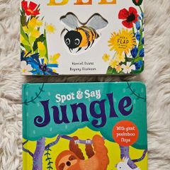 First Nature BEE Toddler Book + FREE Spot and Say JUNGLE Book