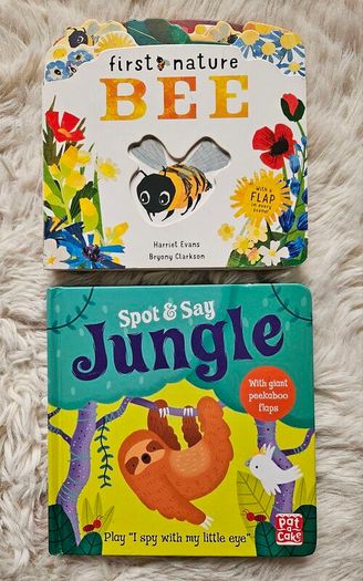 First Nature BEE Toddler Book + FREE Spot and Say JUNGLE Book