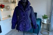 Ladies Purple Coat from Per Una Size UK 14 / EU 42