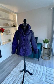 Ladies Purple Coat from Per Una Size UK 14 / EU 42