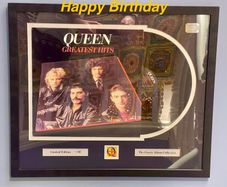 Framed Classic Vinyl (Queen, Bob Dylan, Joe Cocker & more)
