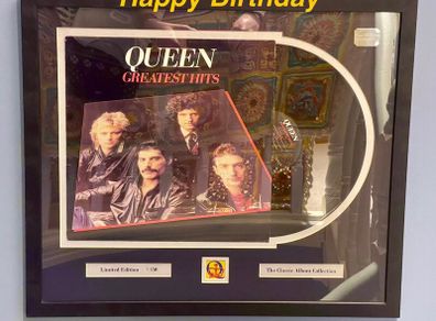 Framed Classic Vinyl (Queen, Bob Dylan, Joe Cocker & more)