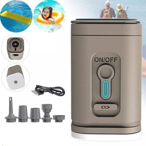 Electric Air Pump Portable Wireless Air Compressor Inflator/Deflator Pumps For Inflatable Cushions Air Beds Boat Swimming Ring