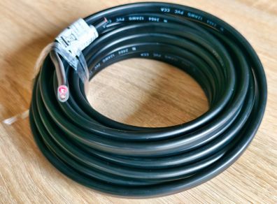 12AWG 30ft/9.2m Cable, red/black wire, Solar, Speaker
