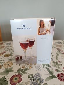 Wedgewood Red Wine Glasses, Set of 4