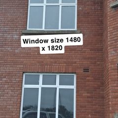 Selection of double glazing aluminium widows
