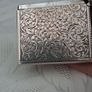 Sterling Silver Art Deco XL Vesta Case(67 grams) Image 6