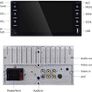 2 Din Android Car Multimedia Player For Toyota Corolla GPS Navi Stereo Radio Touch Screen Image 3