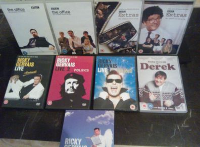 Ricky Gervais Dvd Collection
