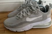 Grey Nike Air Max Reacts