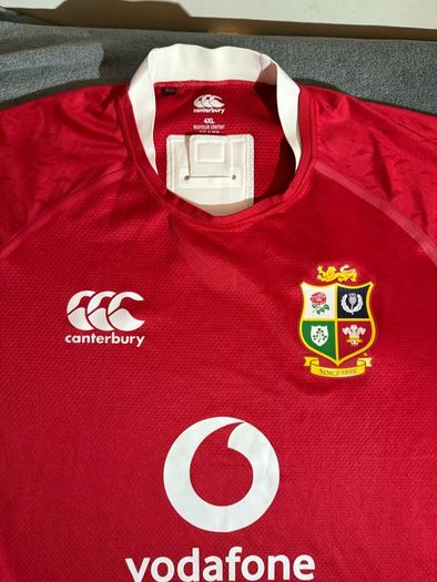 British & Irish Lions Special edition jersey no 190