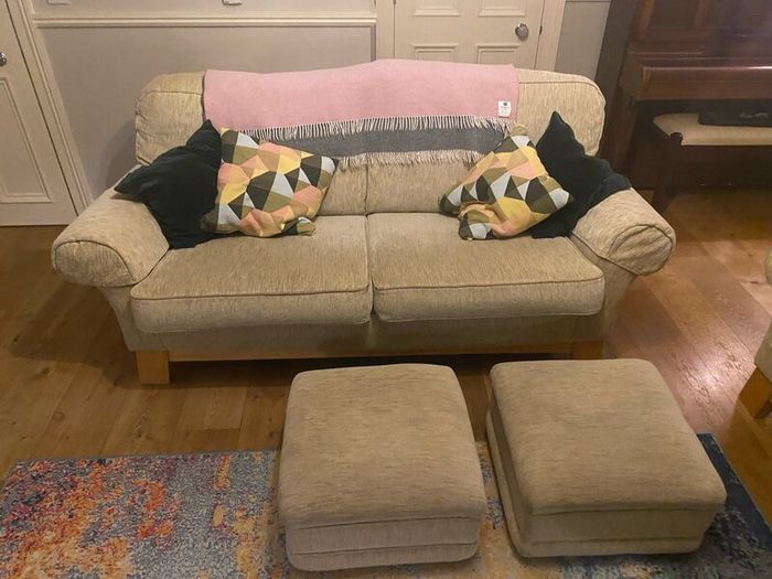 3 Seater and 2 seater couches