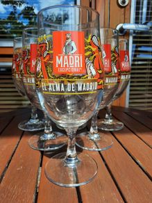 Brand New Madri Pint glasses