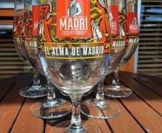 Brand New Madri Pint glasses