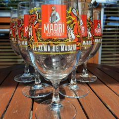 Brand New Madri Pint glasses