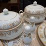 22 kt gold Noritake Ireland Fine Bone China Dinner Service 6 Place Settings Image 9