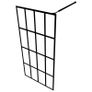 Walk-in Shower Screen Tempered Glass 118x190 cm Image 4