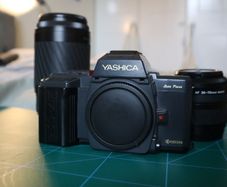 Yashica 230AF 35mm Autofocus Film Camera with 35-70mm & 75-300mm Lenses