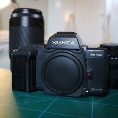 Yashica 230AF 35mm Autofocus Film Camera with 35-70mm & 75-300mm Lenses
