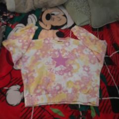 genuine pink/yellow converse sweater