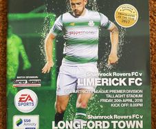 2018 Shamrock Rovers v Limerick FC - SSE Airtricity League v Longford Town - EA Sports Cup Programme