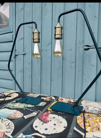 Handmade Industrial style Desk Table Lamps