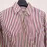 Thomas Pink Jermyn Street London Green Pink Striped Cotton Dress Shirt 8UK/36EU Image 7