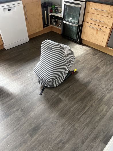 car seat and isofix base