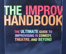 SALE!  THE IMPROV HANDBOOK The Ultimate Guide to Improvising in Comedy, Theatre, and Beyond by Tom Salinsky and Deborah Frances-White