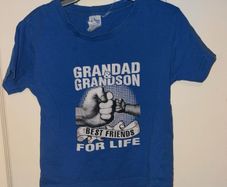 Grandad grandson tshirt 18-24
