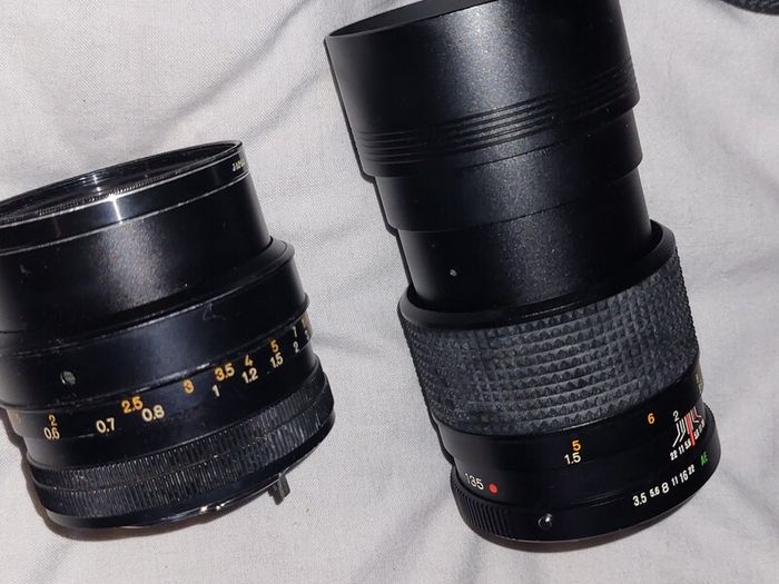 Konica camera and lenses rare