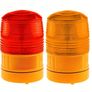 red yellow LED light, battery-powered magnetic safety light, Image 6