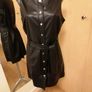 Women's Leather Reduced Dress Nwt Size 16 Image 6