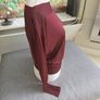 Zara burgundy fine knit uk10 bnwot Image 4