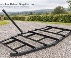 84 Inch Tow Behind Drag Harrow for ATV Tractor and Driveway Levelling