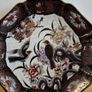 Vintage hand painted Satsuma Love Birds Plate Image 6