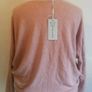 Carla Giannini Angora Wool Jumper Salmon Dusky Pink Heart Star One Size NWT  CAN POST Image 6