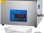 22L Ultrasonic Cleaner Machine Stainless Steel Ultrasonic Cleaning Machine Digital Heater Timer Jewelry Cleaning for Commercial Personal Home Use