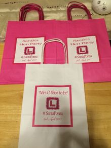 Hen party bags
