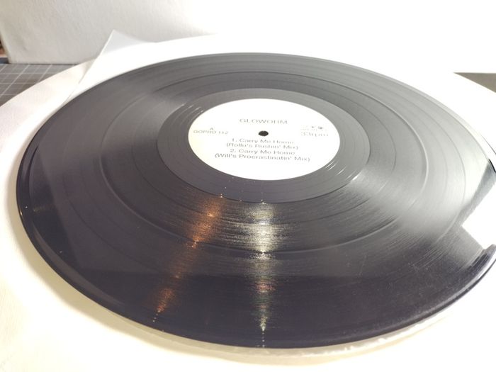 Gloworm - Carry Me Home - Go Beat Records - DJ Promo COPY! Absolutely CLASS 90s HOUSE!