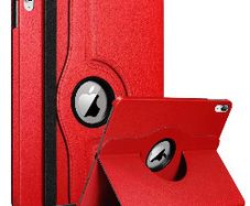 For Apple iPad 2022 10th Gen Tablet Case 360 Rotating PU Leather Cover - Red