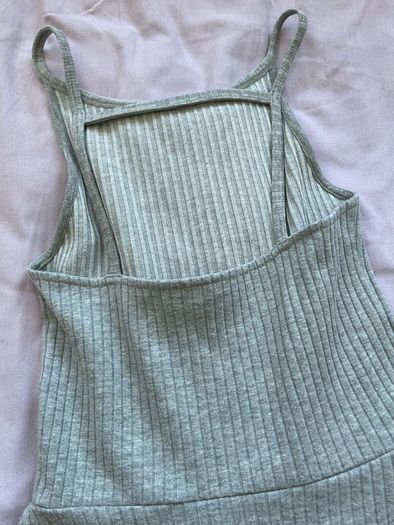 grey skater dress