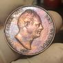 1831 Penny William IV Nice Grade With Toning Image 3