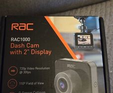 Car dash camera RAC