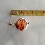 Silver and glass swirl pendant Image 10