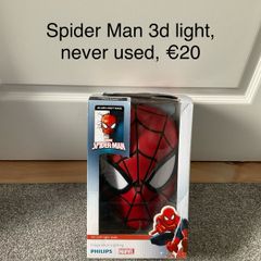 Spider man 3d light, never used
